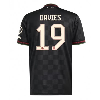 Bayern Munich Alphonso Davies #19 Rezervni Dres 2025-26 Kratak Rukav Bayern Munich Alphonso Davies #19 Rezervni Dres 2025-26 Kratak Rukav